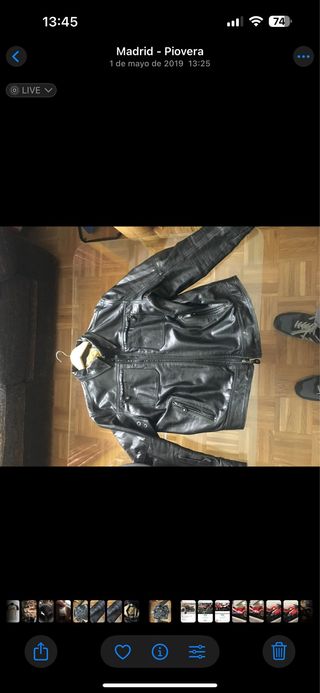 Chaqueta moto Roland Sand negra, 4 usos en Moto.