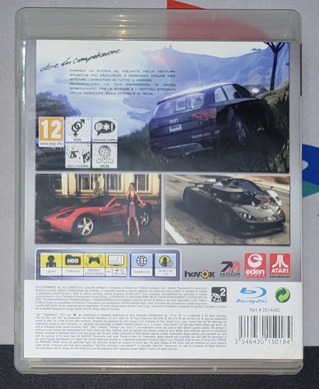 TDU2 Test Drive Unlimited 2 Sony PlayStation PS3