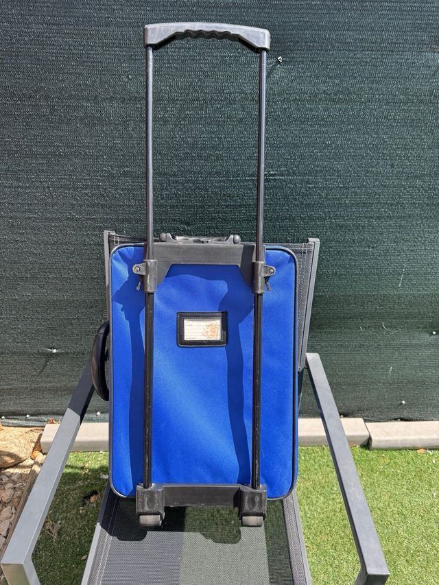 Maleta cabina azul - viaje