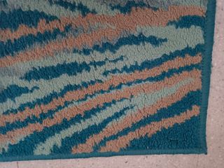 Alfombra Ikea azul 