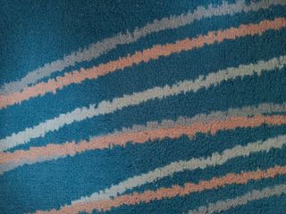 Alfombra Ikea azul 