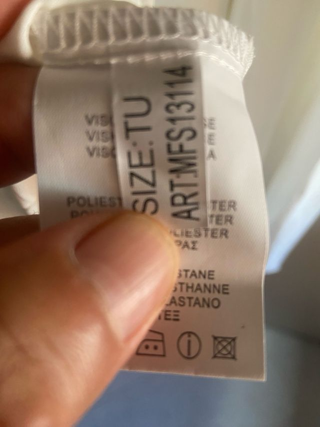Vestito lungo estivo bianco