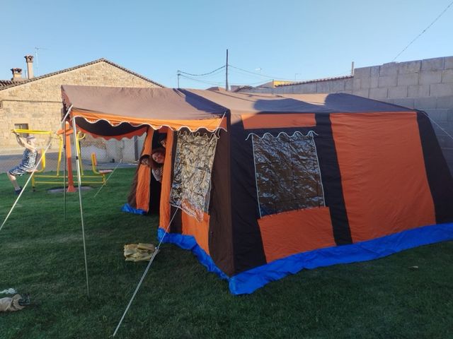 Tienda campaña 3 habitaciones