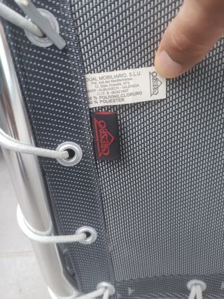 Hamaca Plegable Crespo Al/367 Gris