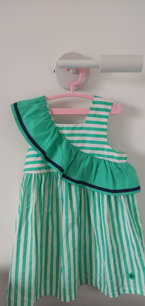 Vestido niña Tutto Piccolo rayas 6 años