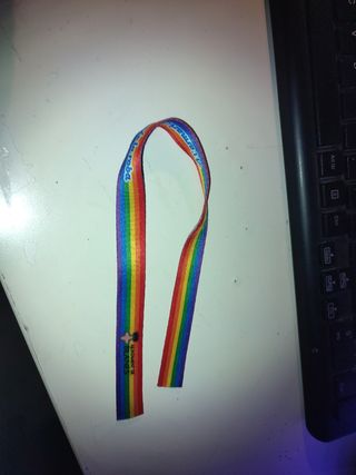 Pulsera arcoiris LGTB+