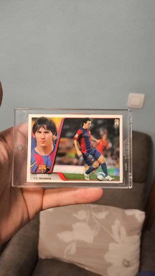 Cromo Messi 2007 FC Barcelona