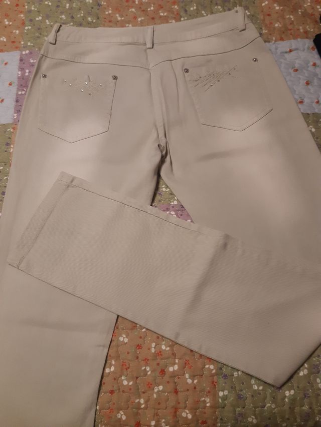 4 Pantalones Mujer T40 -7 e cada uno 