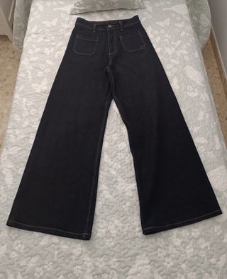 Pantalón denim Zara