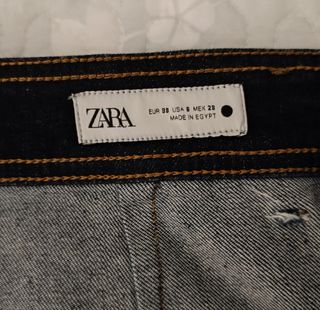 Pantalón denim Zara