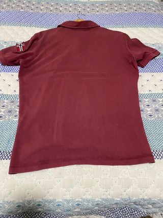 Polo Napapijri burdeos