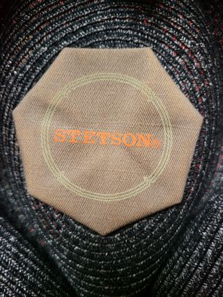 Sombrero Stetson de viscosa, negro- Talla 59