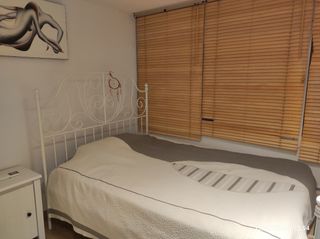 Cama blanca metal 135x200cm