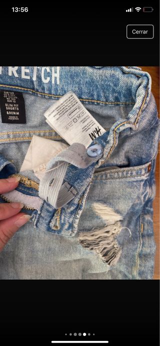 Shorts vaqueros niño - Ajustables