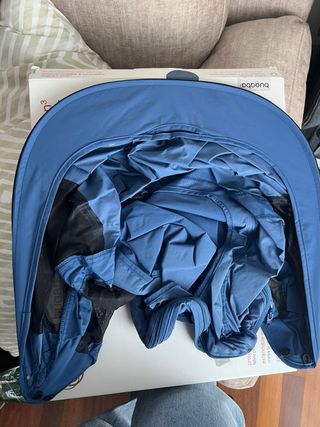 Capota Bugaboo Fox: Ventilada azul