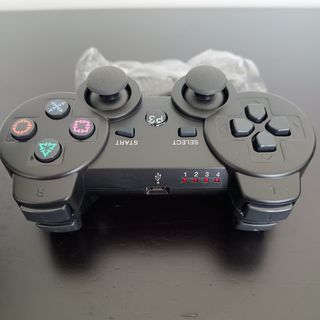Controlador PS3/PC -Preto ,bluetooth, double shock