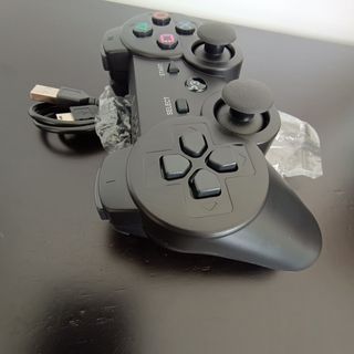 Controlador PS3/PC -Preto ,bluetooth, double shock