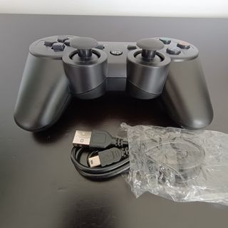 Controlador PS3/PC -Preto ,bluetooth, double shock