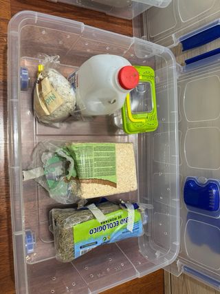Kit hámster Jaula  con 1 o 2 plantas más