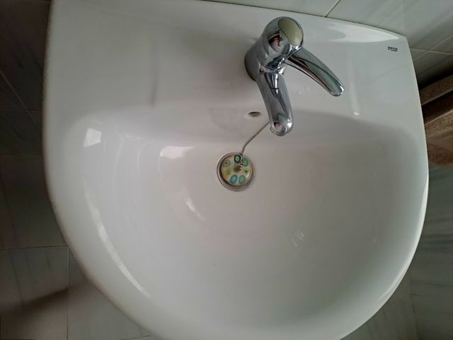 Lavabo porcelana blanco Marca Roca