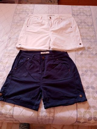 Shorts INSIDE
 L - Azul y Blanco