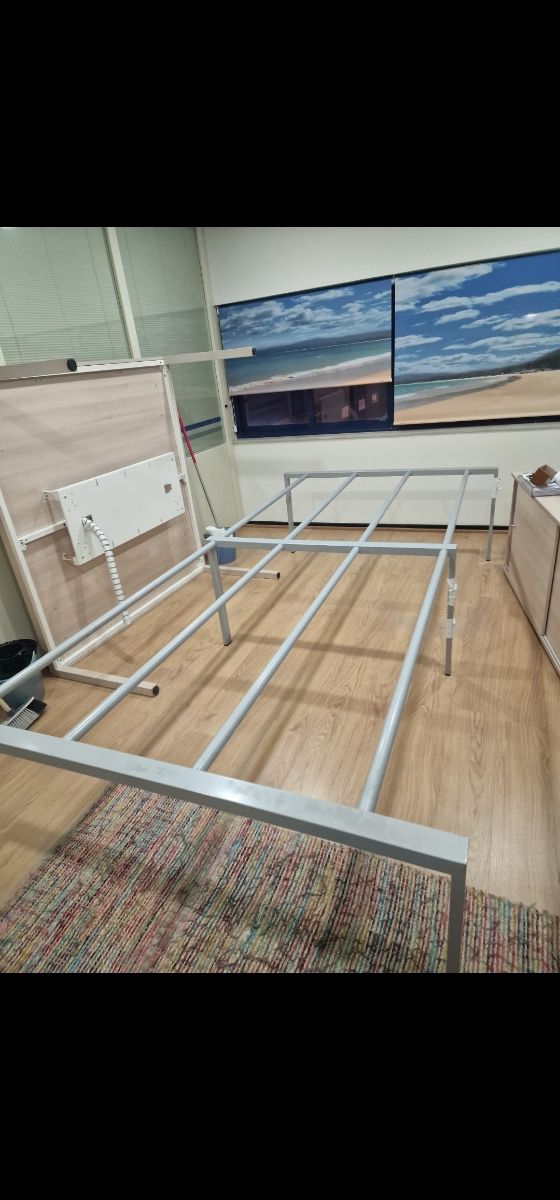 Mesa oficina 4 puestos - madera