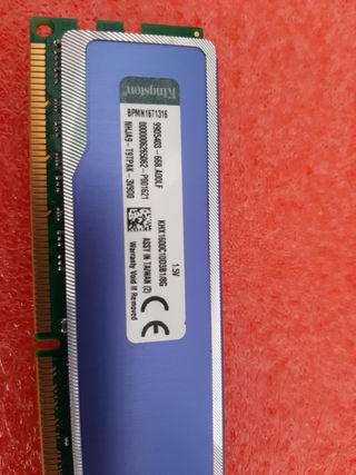 HyperX 16GB RAM - 2x8GB Kingstone DDR 3
