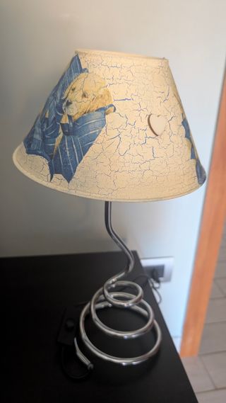 Lampada comodino cuccioli