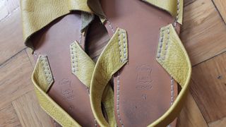 Sandalias Menorquinas amarillas nº 41