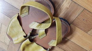 Sandalias Menorquinas amarillas nº 41