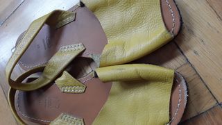 Sandalias Menorquinas amarillas nº 41
