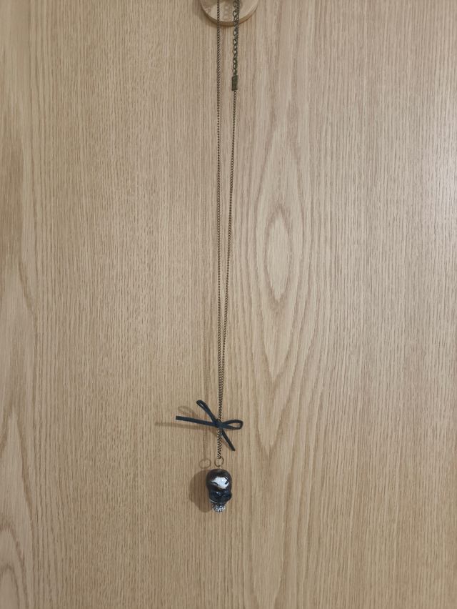 Colgante Calavera Dorada