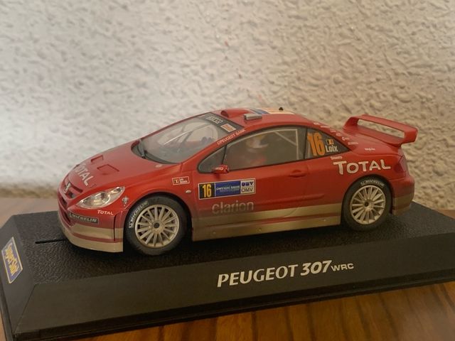 Scalextric Peugeot 307 WRC 4x4 Efecto barro