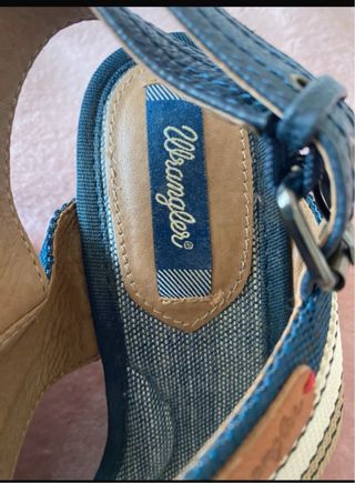 Sandalias Wrangler azules