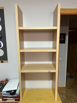 Estantería madera 3 baldas