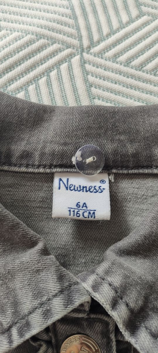 Cazadora vaquera gris niña 6 años