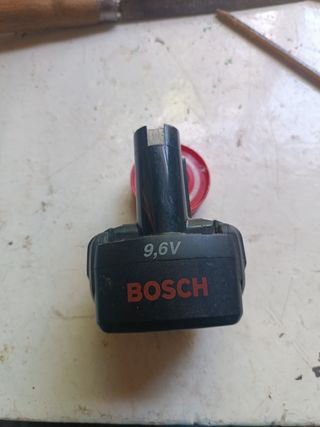 Batería Bosch 9,6V usada, de modelo PRS 960