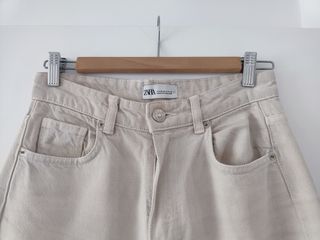 Jeans Zara beige - culote