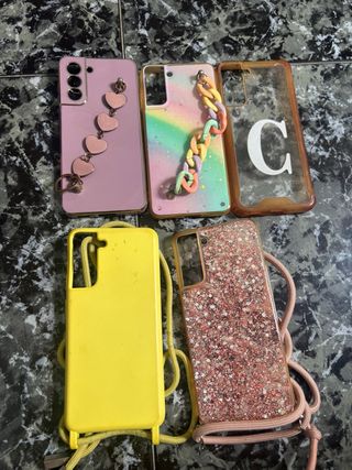 Fundas Samsung Galaxy S21 - 5 unidades