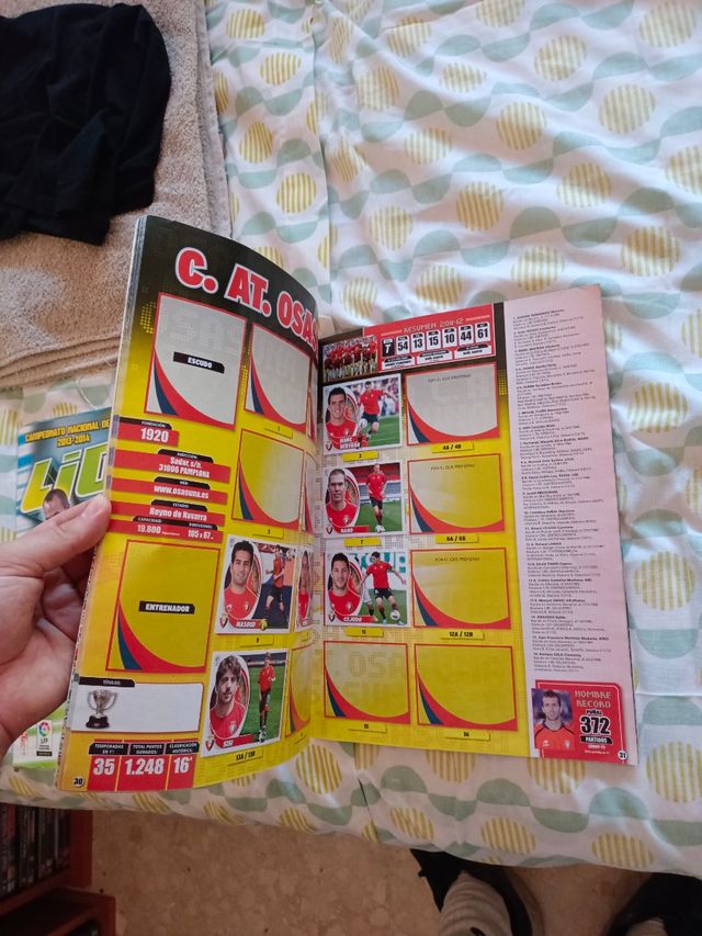 Álbumes Panini Liga 2012-14