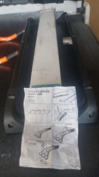 Barras portaequipajes coche CITROEN EVASIÓN PEUGOT