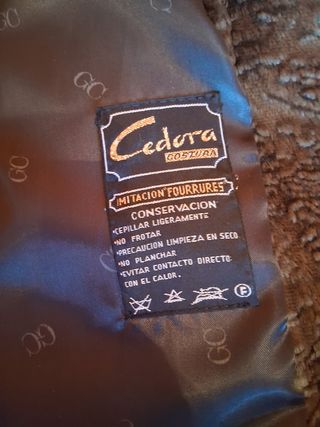 Chaquetón gris señora.