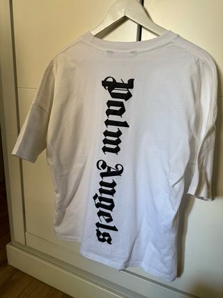 Camiseta Palm Angels blanca