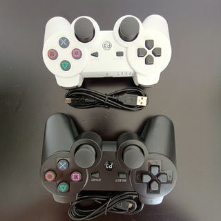 2 Controles PS3/PC Bluetooth double shock novos