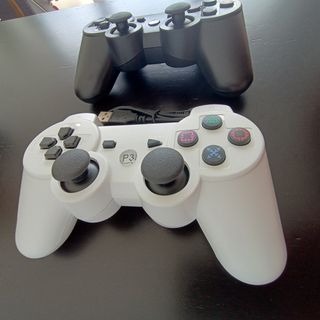 2 Controles PS3/PC Bluetooth double shock novos