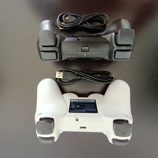 2 Controles PS3/PC Bluetooth double shock novos