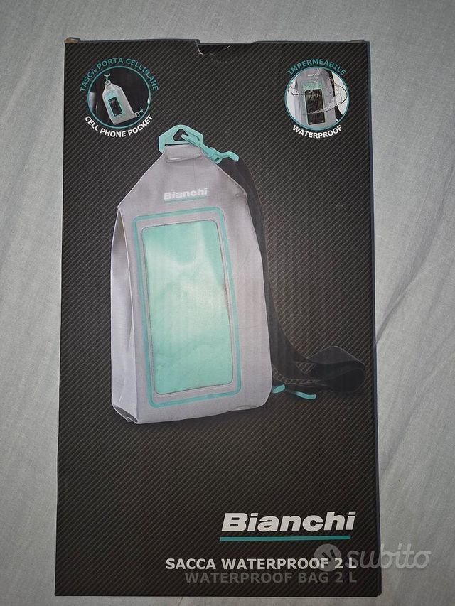 Sacca waterproof 2L
Finestra per smartphone e spal