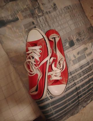 Converse rojas unisex