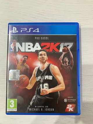 NBA 2K17 PS4 (PlayStation 4) Pau Gasol