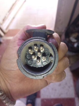 Adaptador piña remolque 7 polos